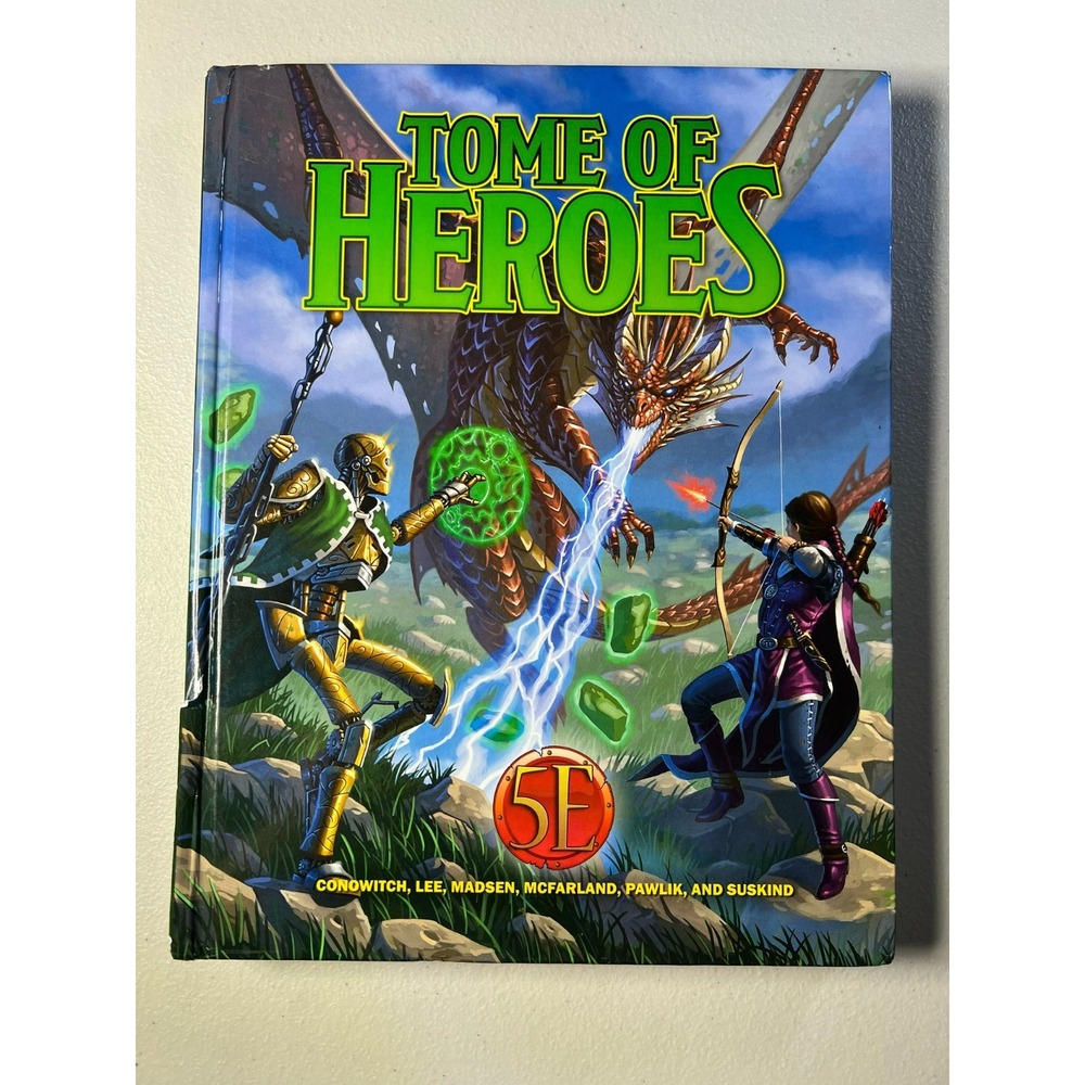 Kobold Press Tome of Heroes 5E Hardcover Dungeons & Dragons MPN KOB 9306